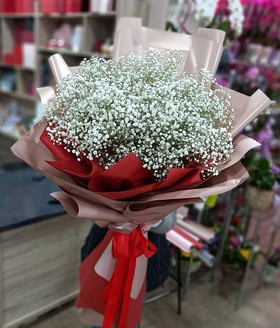 Букет цветов из: Гипсофила в Ладушкине