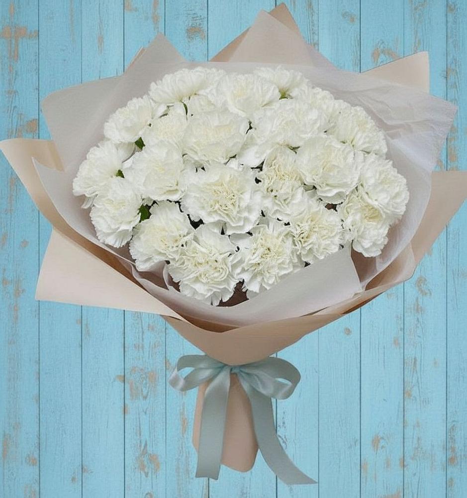 Букет цветов из: Гвоздики в Ладушкине