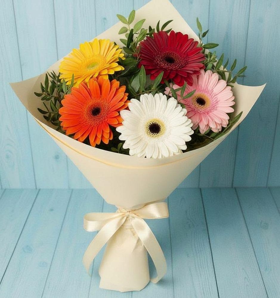Букет цветов из: Герберы в Ладушкине