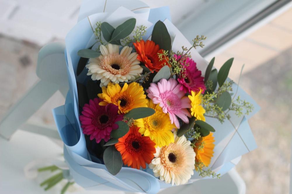 Букет цветов из: Герберы в Ладушкине