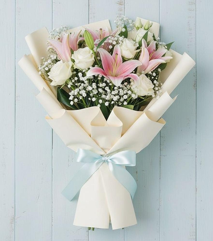 Букет цветов из: Лилии в Ладушкине