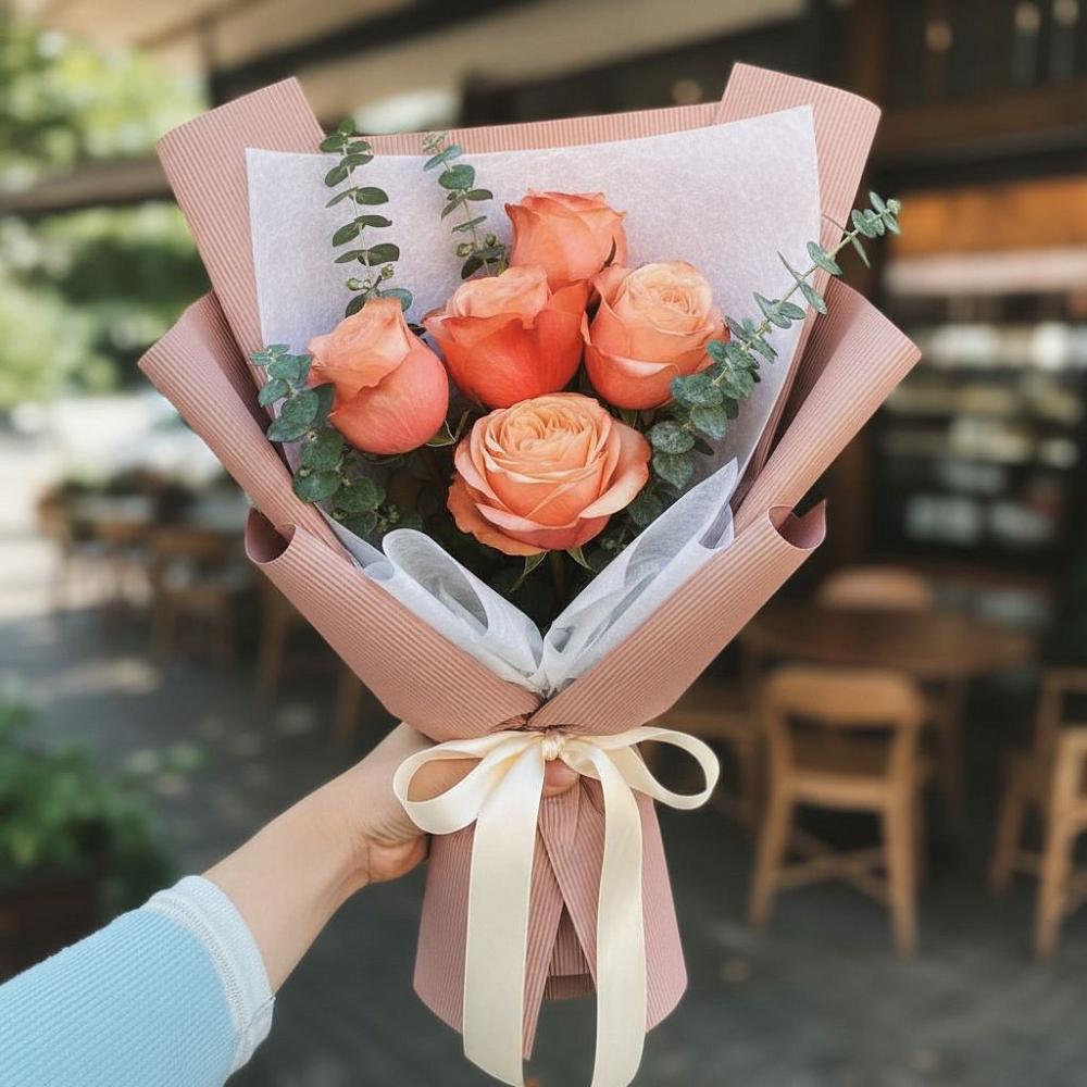 Букет цветов из: Розы в Ладушкине