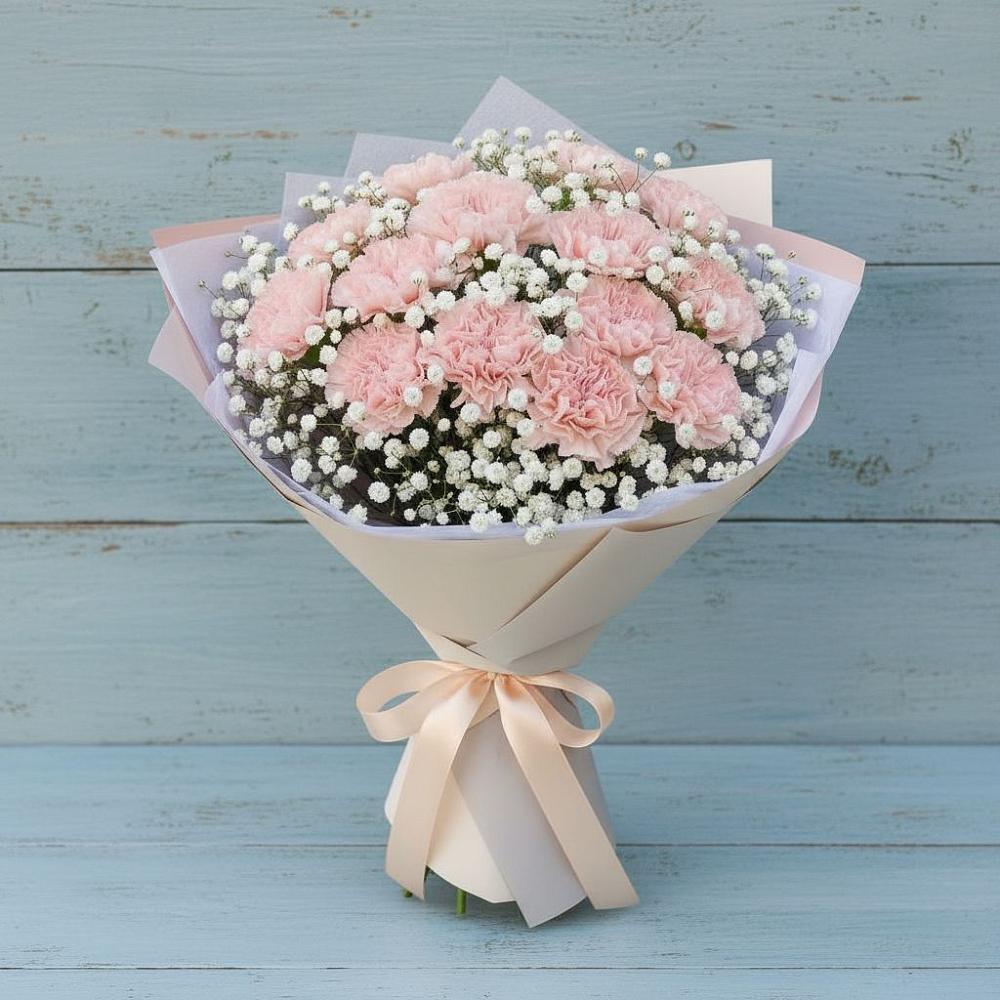 Букет цветов из: Гвоздики в Ладушкине