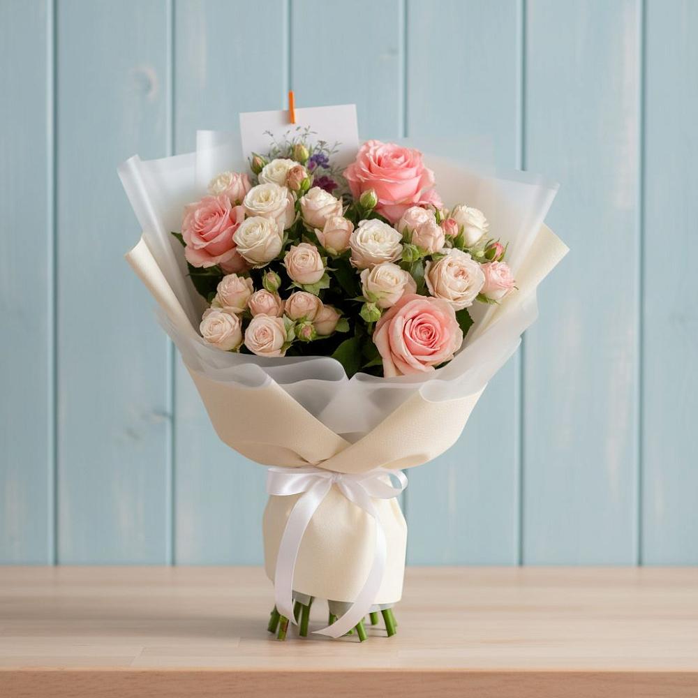 Букет цветов из: Розы в Ладушкине