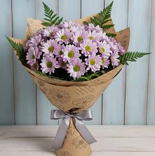 Букет цветов из:  Хризантемы в Ладушкине