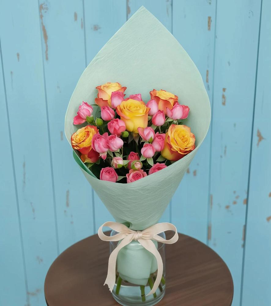 Букет цветов из: Розы в Ладушкине