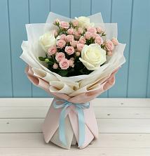 Букет цветов из:  Розы в Ладушкине