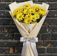 Букет цветов из:  Хризантемы в Ладушкине