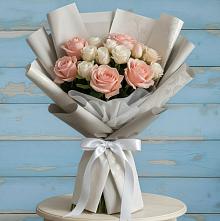 Букет цветов из:  Розы в Ладушкине