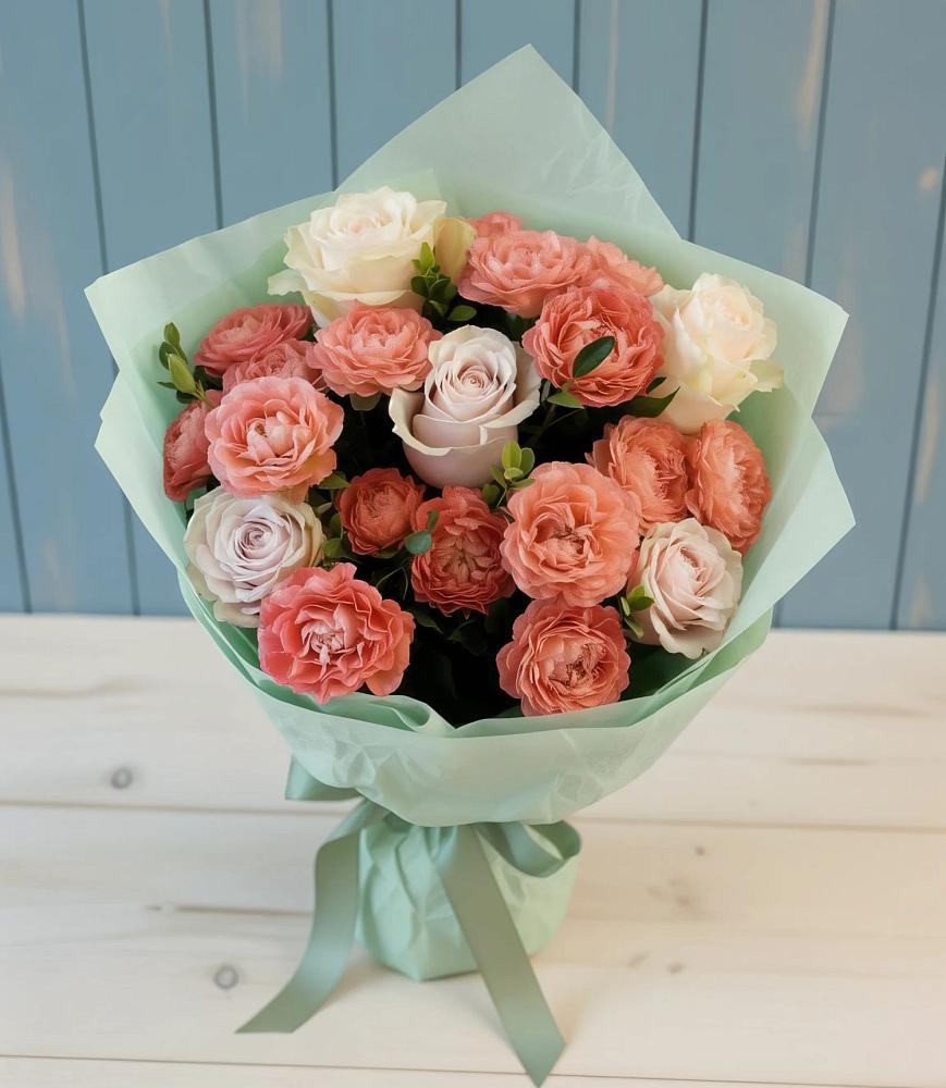 Букет цветов из: Розы в Ладушкине