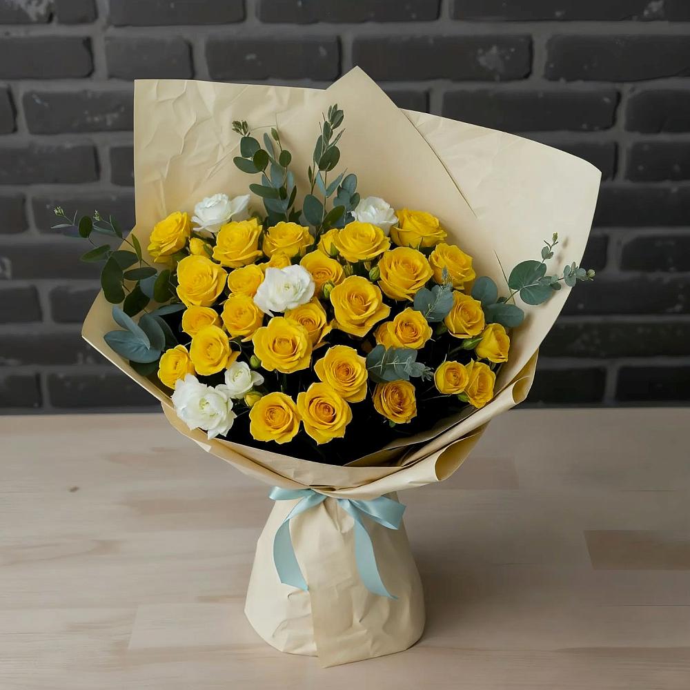 Букет цветов из: Розы в Ладушкине