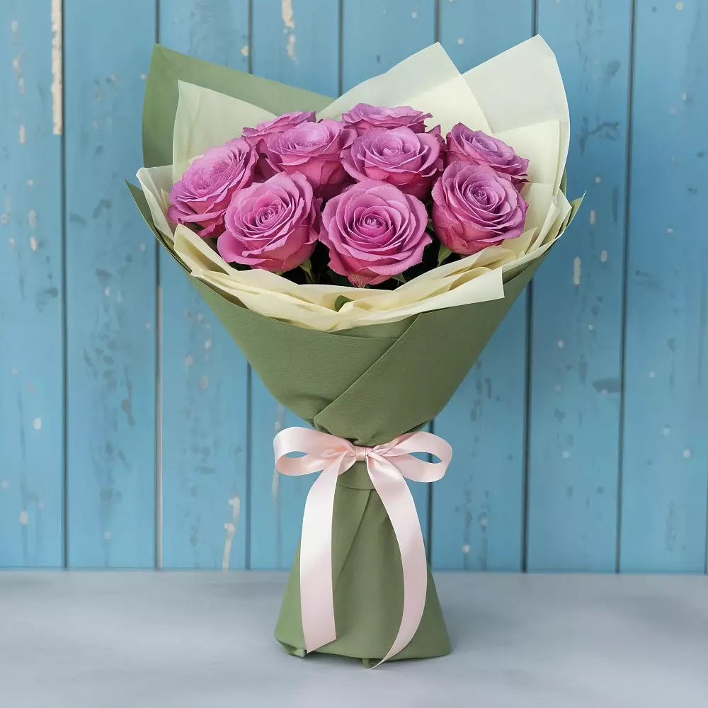 Букет Розы Фёрст Леди в Ладушкине