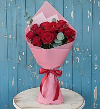 Букет цветов из:  Розы в Ладушкине