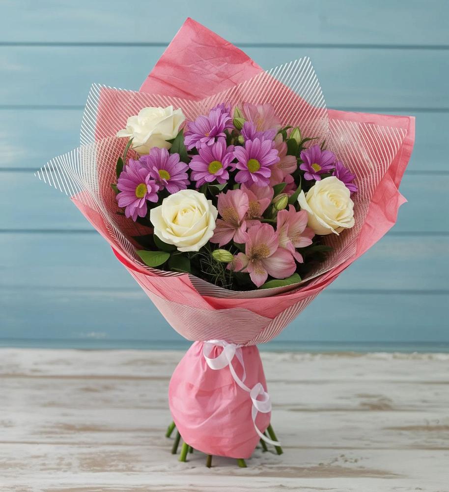 Букет цветов из: Герберы в Ладушкине