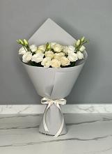 Букет цветов из:  Розы и Лизиантусы #REPLACE_PRED# Ладушкине